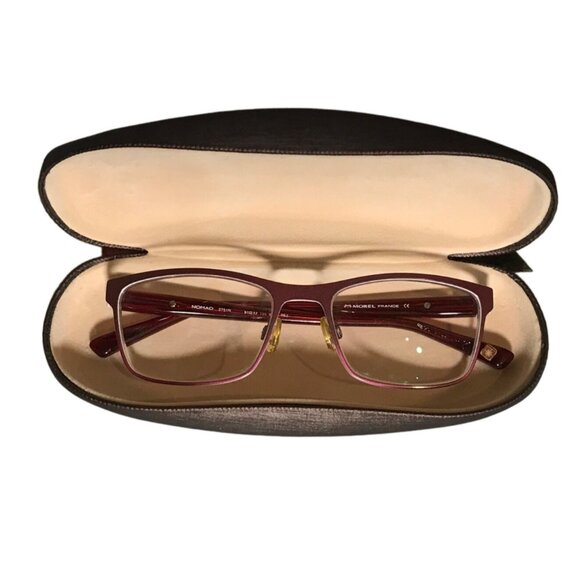Nomad By Morel 2751N Rose Eyeglasses Frame 51-17 135 & Case FRAMES ONLY - Picture 2 of 12